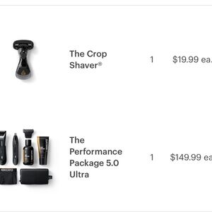 Manscaped Trimmer Package